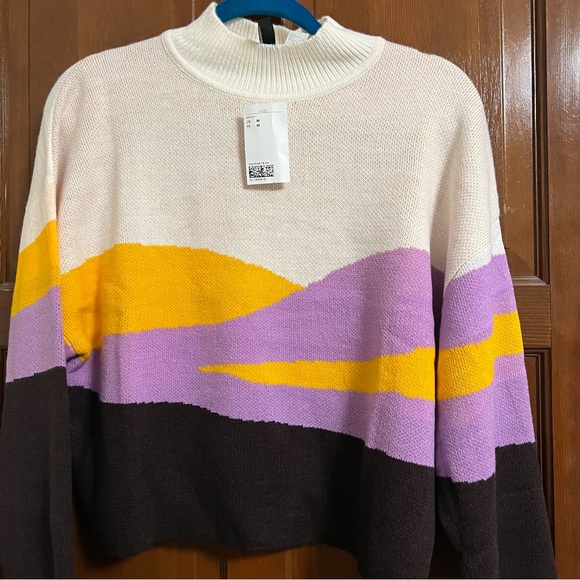 H&M Sunset Sweater NWT - Picture 4 of 4